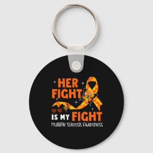 Fight Is My Fight Ms Multiple Sclerosis Awareness Key Ring