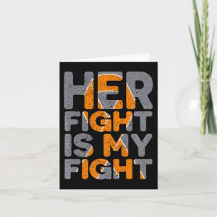 Fight Is My Fight Multiple Sclerosis Support  Card