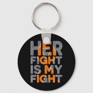 Fight Is My Fight Multiple Sclerosis Support Key Ring