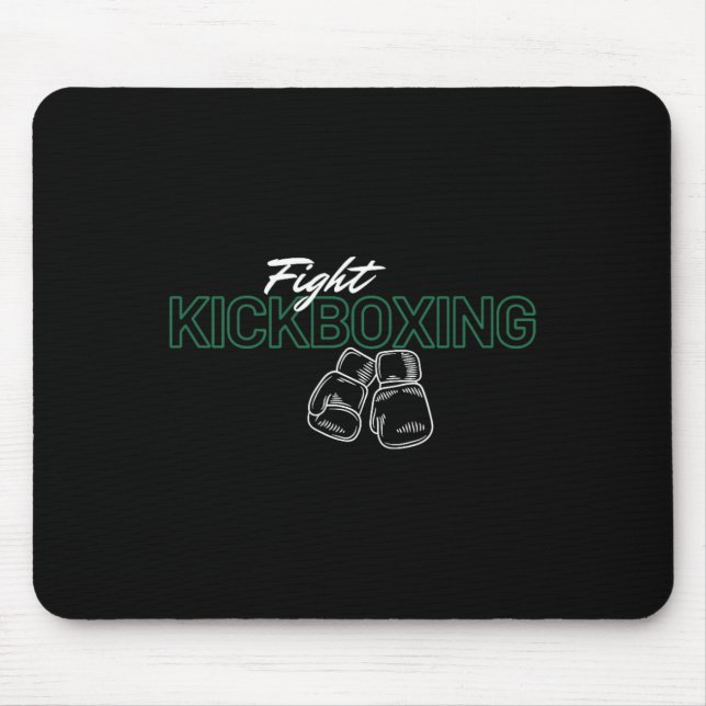 Fight Kickboxing  Mouse Mat (Front)