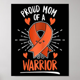 Fight Leukaemia Design for a Mum of a Warrior Poster