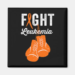 Fight Leukaemia Fighter Warrior Leukaemia Awarene Magnet