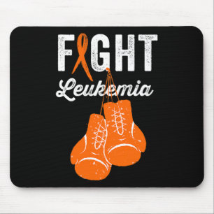 Fight Leukaemia Fighter Warrior Leukaemia Awarene Mouse Mat