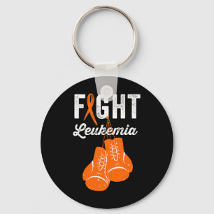 Fight Leukaemia Fighter Warrior Leukaemia Awarenes Key Ring