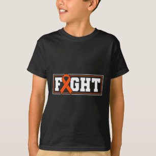 Fight Leukaemia Orange Ribbon 1 T-Shirt