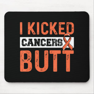 Fight Leukaemia Quote for a Blood Cancer Survivor Mouse Mat