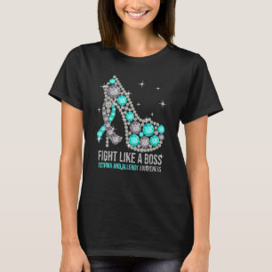 Fight Like A Boss Asthma And Allergy Awareness T-Shirt