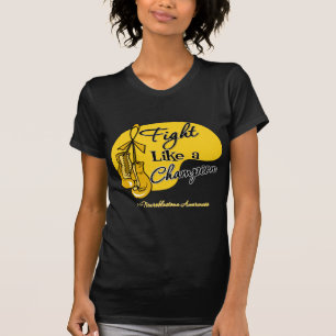 Fight Like a Champion - Neuroblastoma Cancer T-Shirt