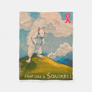Fight Like A Squirrel Blanket