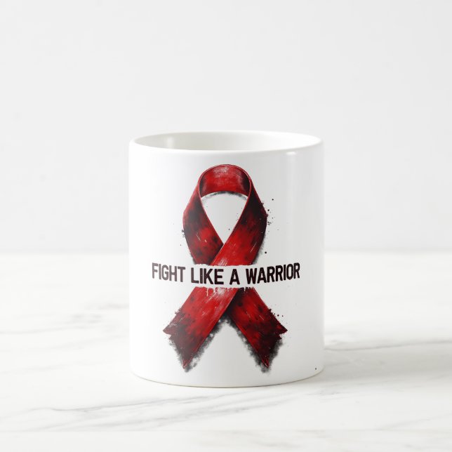 Fight Like a Warrior Coffee Mug (Center)