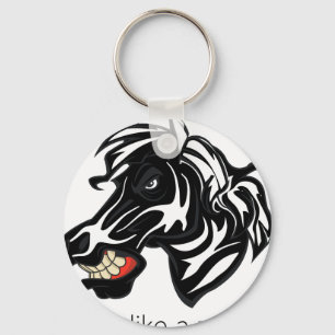 Fight Like a Zebra.png Key Ring