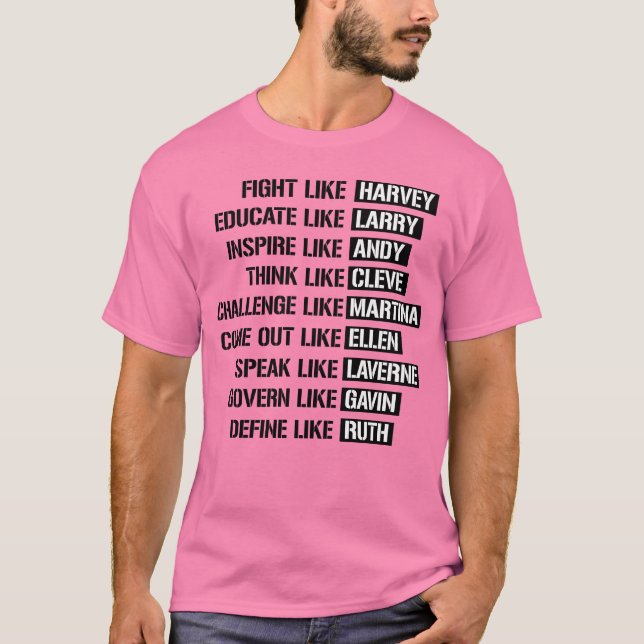 FIGHT LIKE HARVEY T-Shirt (Front)