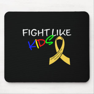 Fight Like Kids Childhood Cancer Awareness Month G Mouse Mat