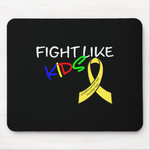 Fight Like Kids Childhood Cancer Awareness Month G Mouse Mat