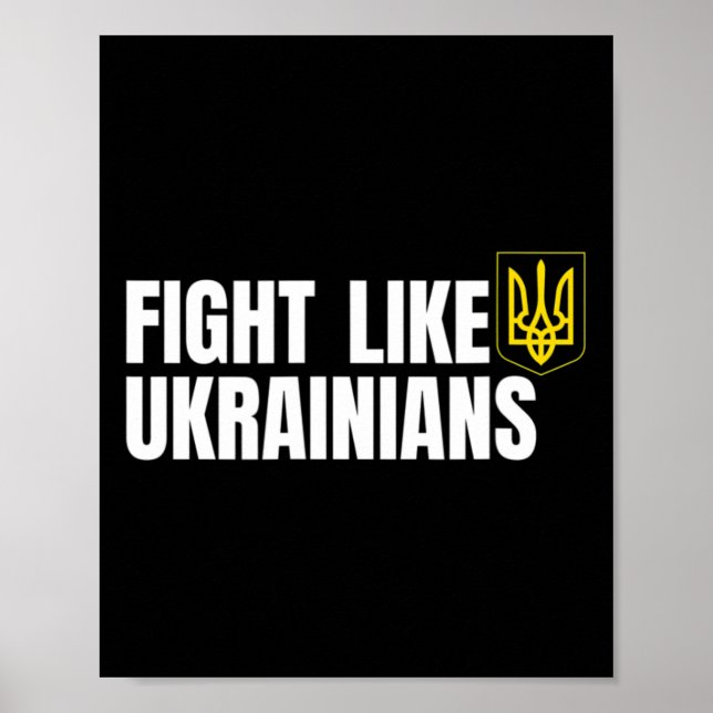 Fight Like Ukrainians 1  Poster (Front)