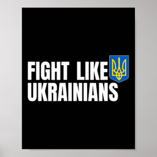 Fight Like Ukrainians Poster