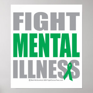 Fight Mental Illness Poster