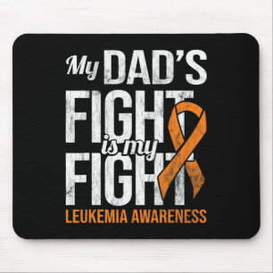 Fight My Fight Leukaemia Awareness Leukaemia Cance Mouse Mat