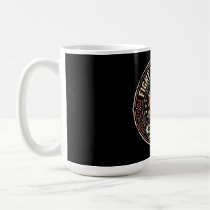 Fight Night Ready Boxing Vintage Style Coffee Mug