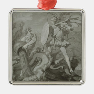 Fight of Achilles with the River Scamander Metal Tree Decoration