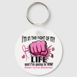 Fight Of My Life 2 Breast Cancer Key Ring