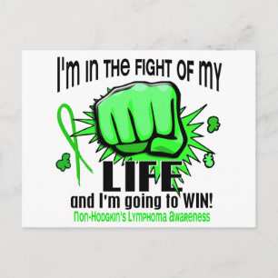 Fight Of My Life 2 Non-Hodgkin's Lymphoma Postcard