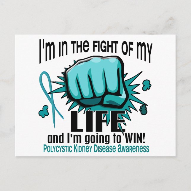 Fight Of My Life 2 PKD Postcard (Front)