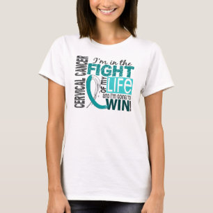 Fight Of My Life Cervical Cancer T-Shirt
