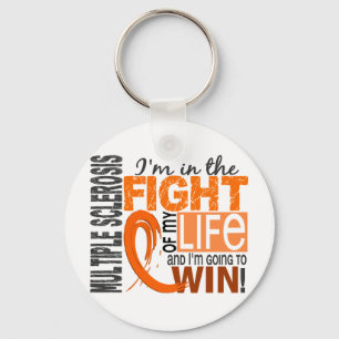 Fight Of My Life Multiple Sclerosis Key Ring