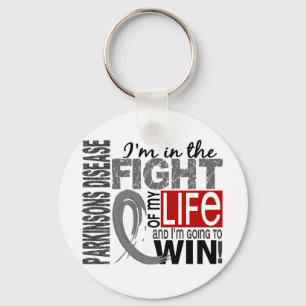 Fight Of My Life Parkinson's Disease Key Ring