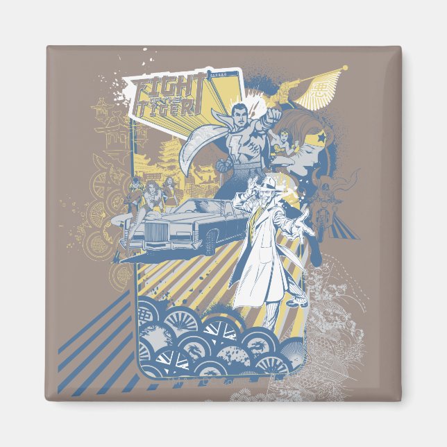 Fight of the Tiger Magnet (Front)