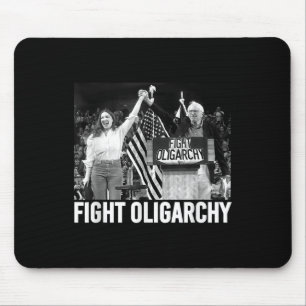 Fight Oligarchy, Protest And Resist With Bernie Sa Mouse Mat