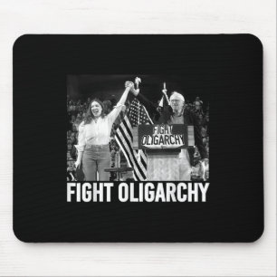 Fight Oligarchy Protest And Resist With Bernie San Mouse Mat