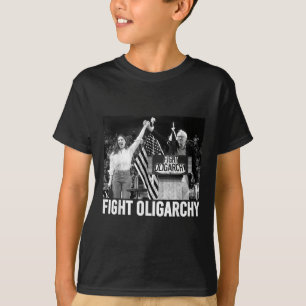 Fight Oligarchy Protest And Resist With Bernie San T-Shirt