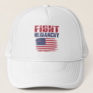 Fight Oligarchy Protest Trucker Hat