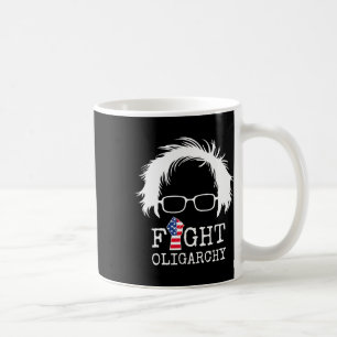 Fight Oligarchy Sanders And Aoc Freedom Us Anti Tr Coffee Mug