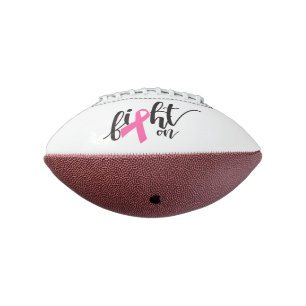 Fight On Cancer Awareness Mini Football American Football