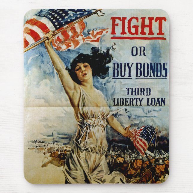 Fight or Buy Bonds Mouse Mat (Front)