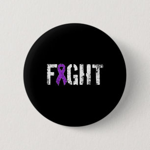 Fight Pancreatic Cancer - Military Style Awareness 6 Cm Round Badge