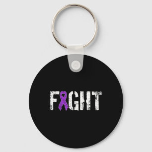 Fight Pancreatic Cancer - Military Style Awareness Key Ring