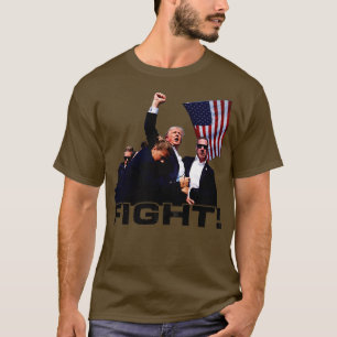 Fight Shot Rally Fight Fight Fight 2024 Pennsylvan T-Shirt