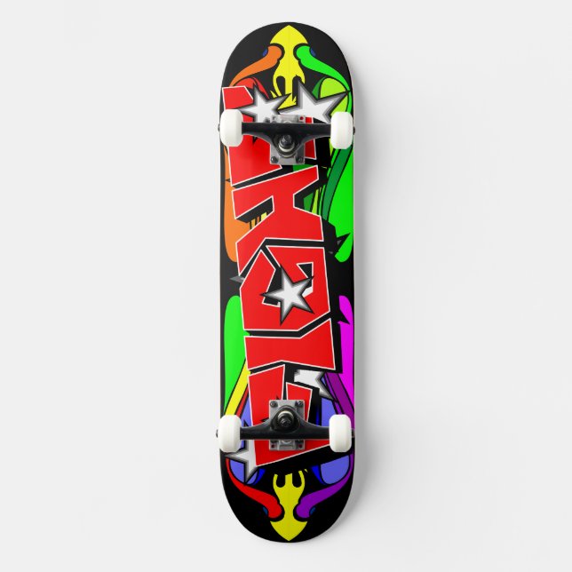 fight skateboard (Front)