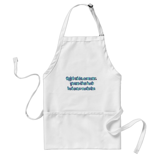 Fight Skin Cancer, Pass the Hat, Hakuna Matata Standard Apron (Front)