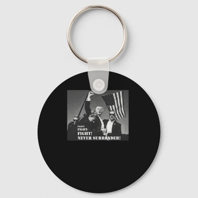Fight Still Standing  Key Ring (Front)
