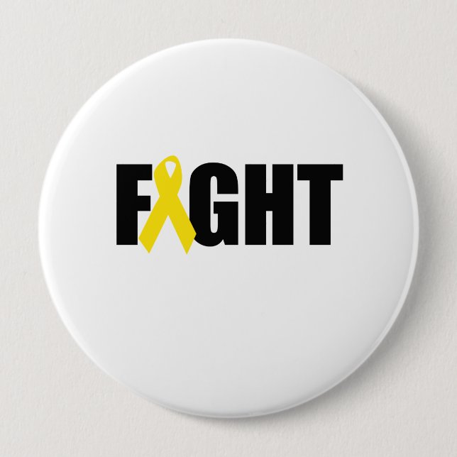 Fight Suicide 10 Cm Round Badge (Front)