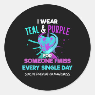 Fight Suicide Awareness Prevention You _7 Classic Round Sticker