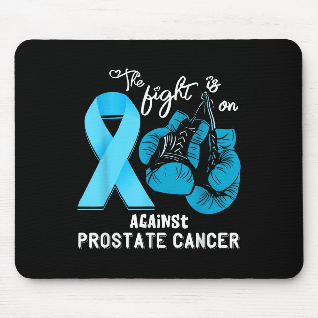 Fight Support Prostate Cancer Warrior Prostate Can Mouse Mat (Front)