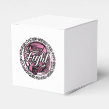 Fight T-Shirt Throw Pillow Favour Box