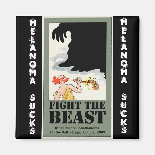 Fight the Beast magnet (Front)