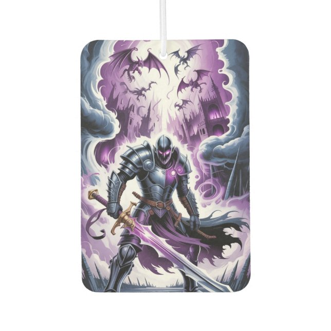 Fight the monster  car air freshener (Front)